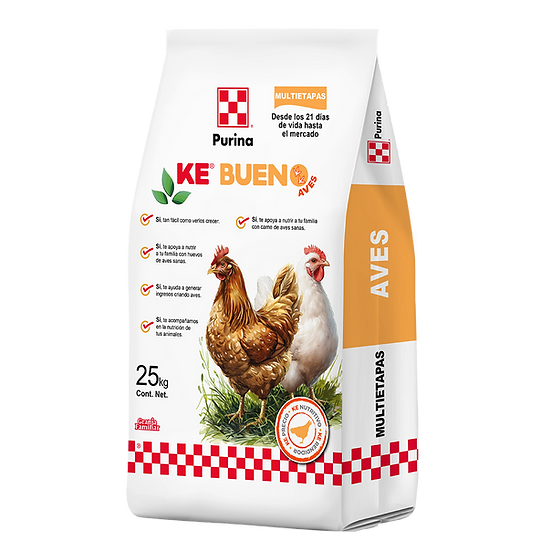 KE BUENO PURIMAS AVES 25 Kg